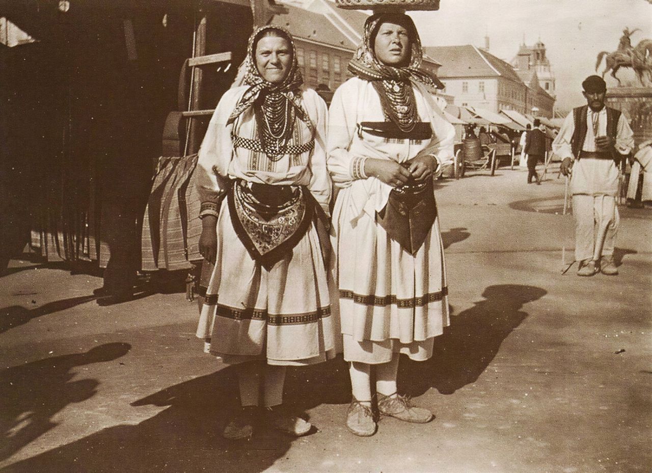 Trg bana Jelačića 1908. godine (Foto Felix J. Koch, National Geographic)
